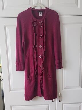 Nanette Lepore Bright Fuchsia Knit Sweater